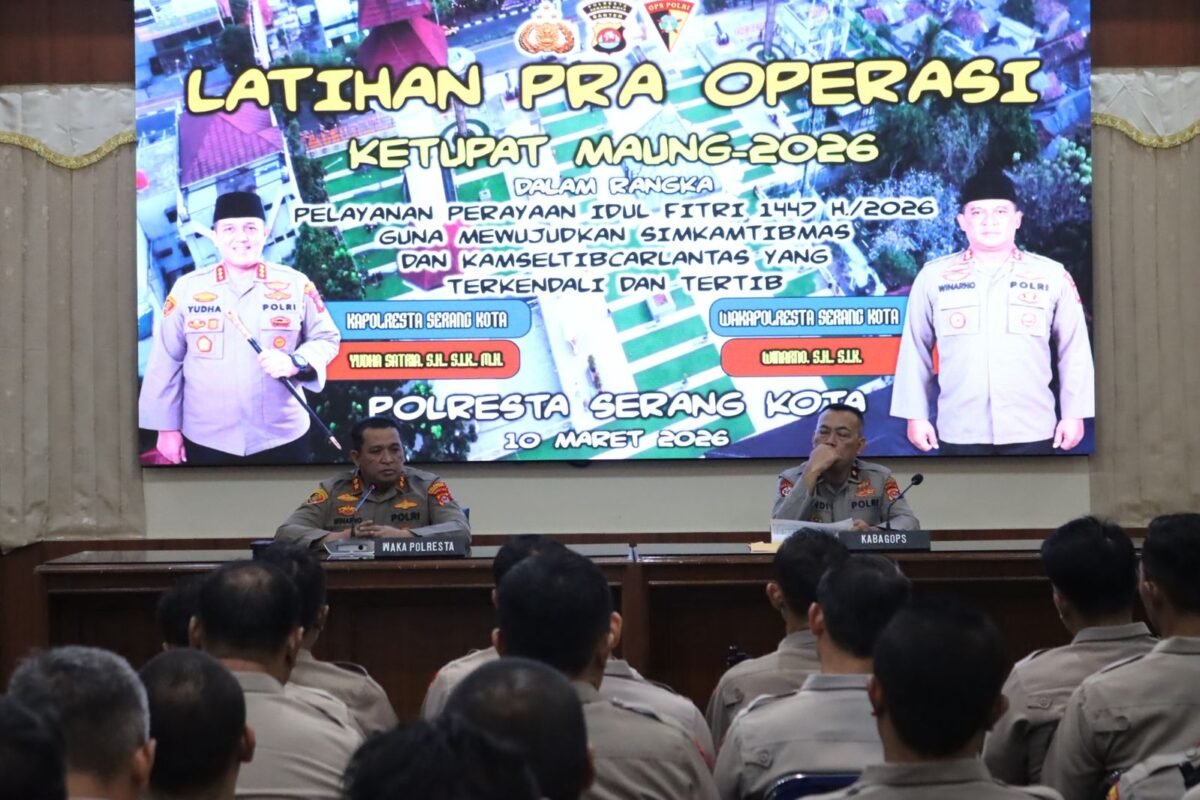 Jelang Idul Fitri, Polresta Serang Kota Matangkan&hellip;