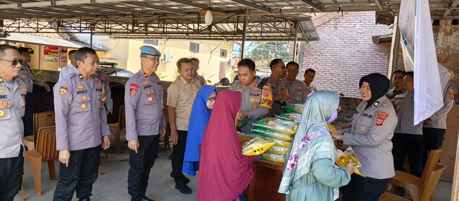 GPM Polri Digelar di Ciruas, Kapolres Serang Bagikan&hellip;
