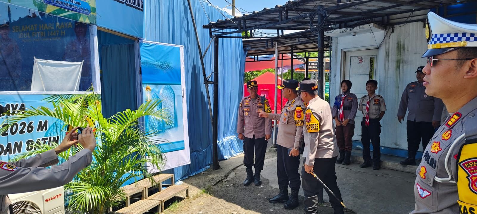 Kapolres Serang Dampingi Irwasda Polda Banten Cek Kesiapan…