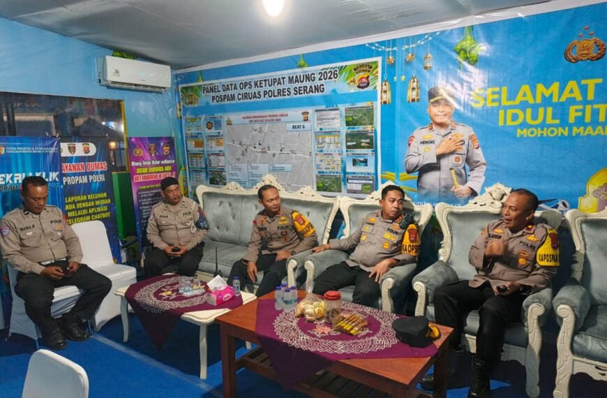 Kapolres Serang Bersama Wakapolres Pengecekan…