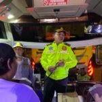 Kapolres Serang Imbau Sopir Utamakan Keselamatan Saat Lepas Mudik Gratis PT Nikomas Gemilang