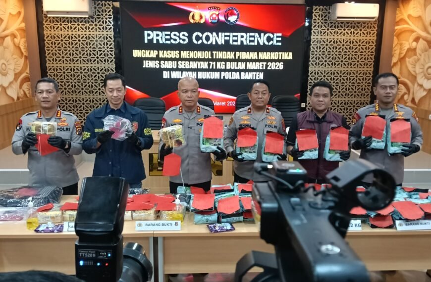 Pengiriman 71 Kg Sabu ke Tangsel Digagalkan&hellip;