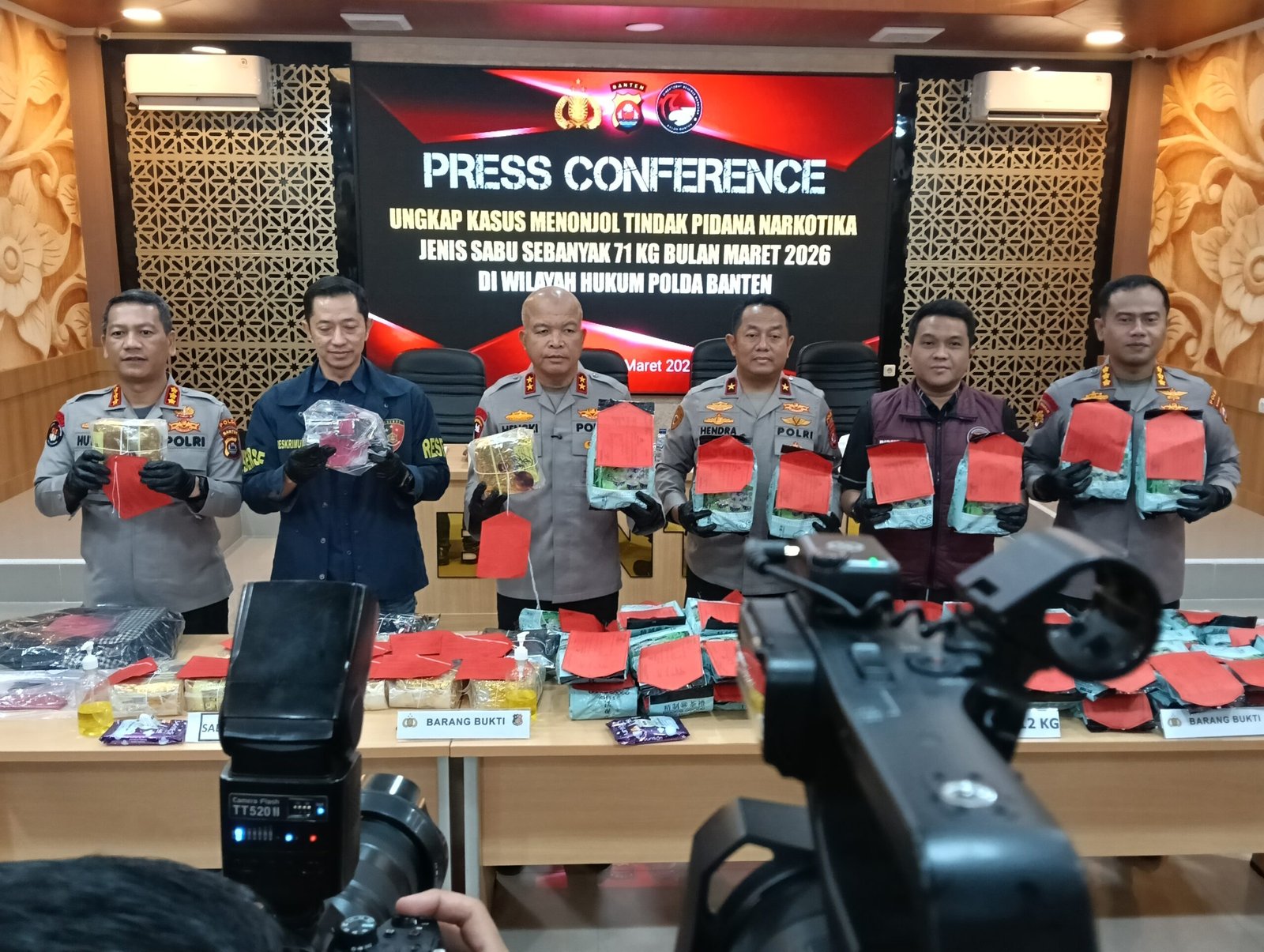 Pengiriman 71 Kg Sabu ke Tangsel Digagalkan Polda&hellip;