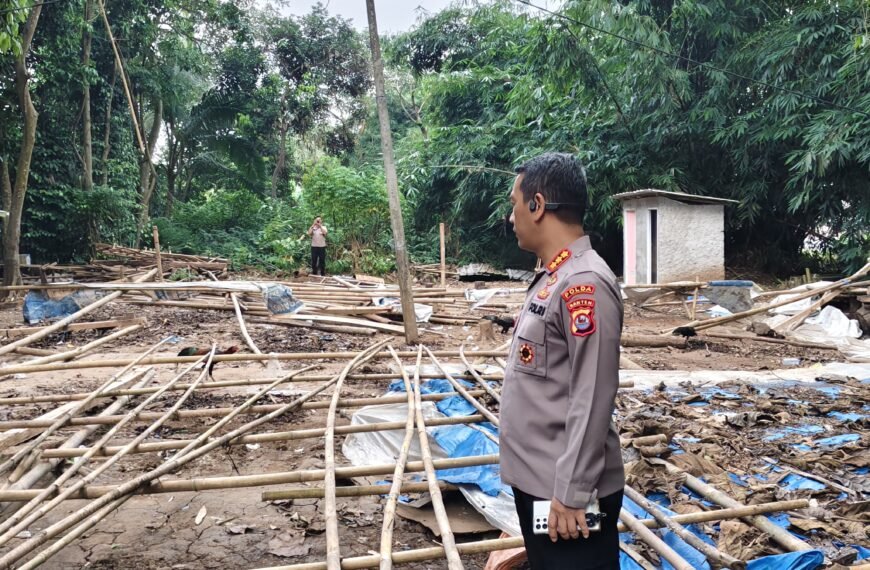 Polda Banten Bongkar dan Tutup Permanen Lapak&hellip;