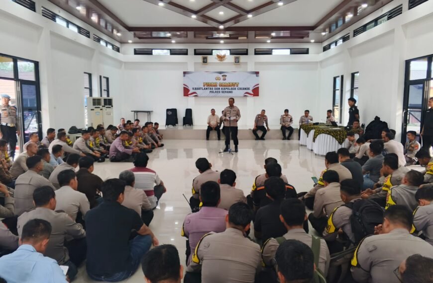 Ratusan Personel Polres Serang Siaga&hellip;