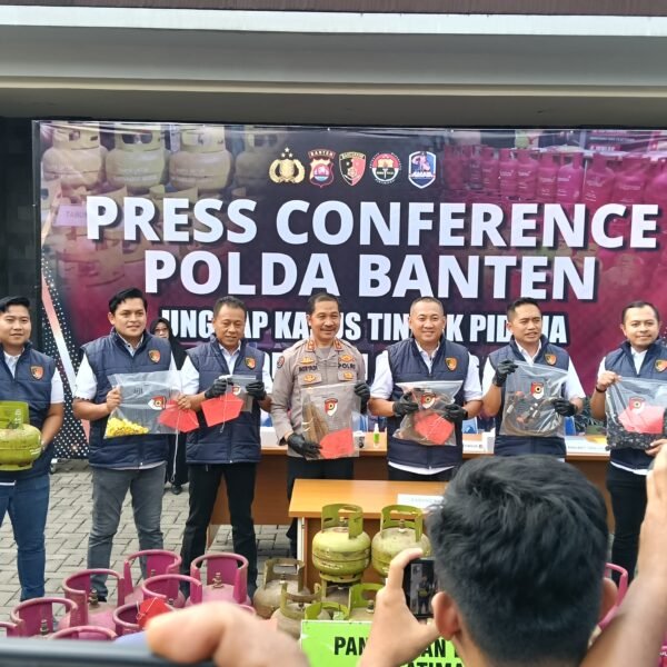 Polda Banten Bongkar Penyuntikan LPG Bersubsidi di Kabupaten…