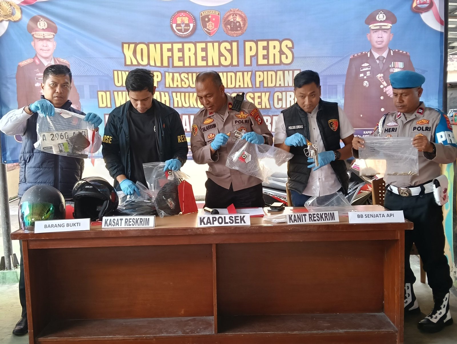 Modus Baru Diungkap, Senjata Api Disewa, Polsek Ciruas&hellip;