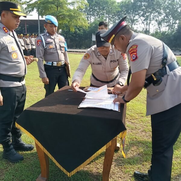 Kasatlantas dan Kapolsek Cikande Polres Serang Resmi Berganti,&hellip;