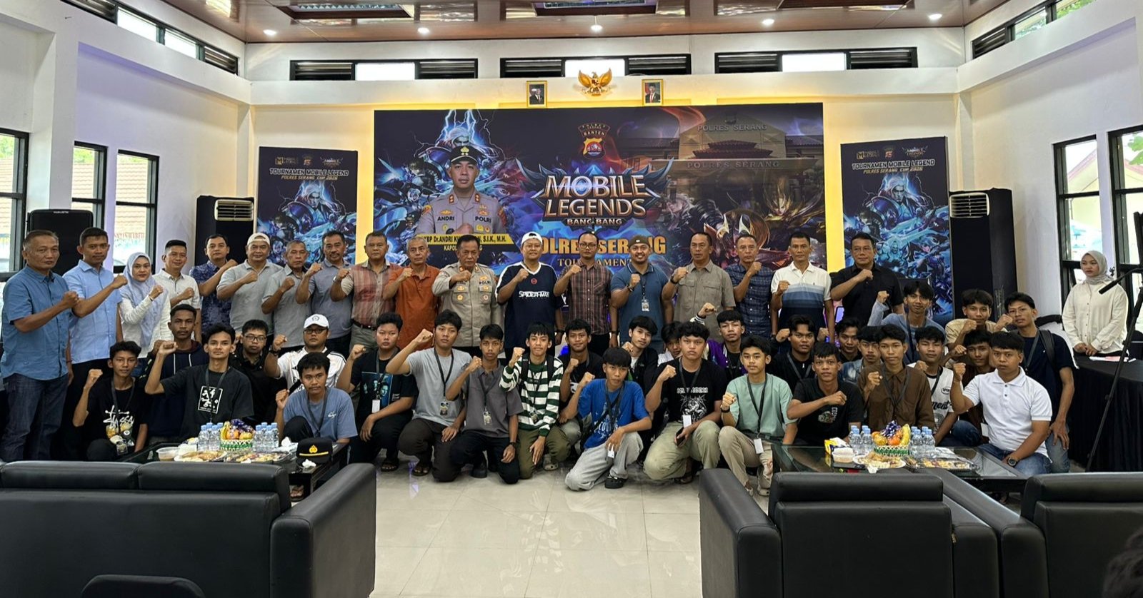 150 Pelajar Ramaikan Turnamen Mobile Legends Polres Serang&hellip;