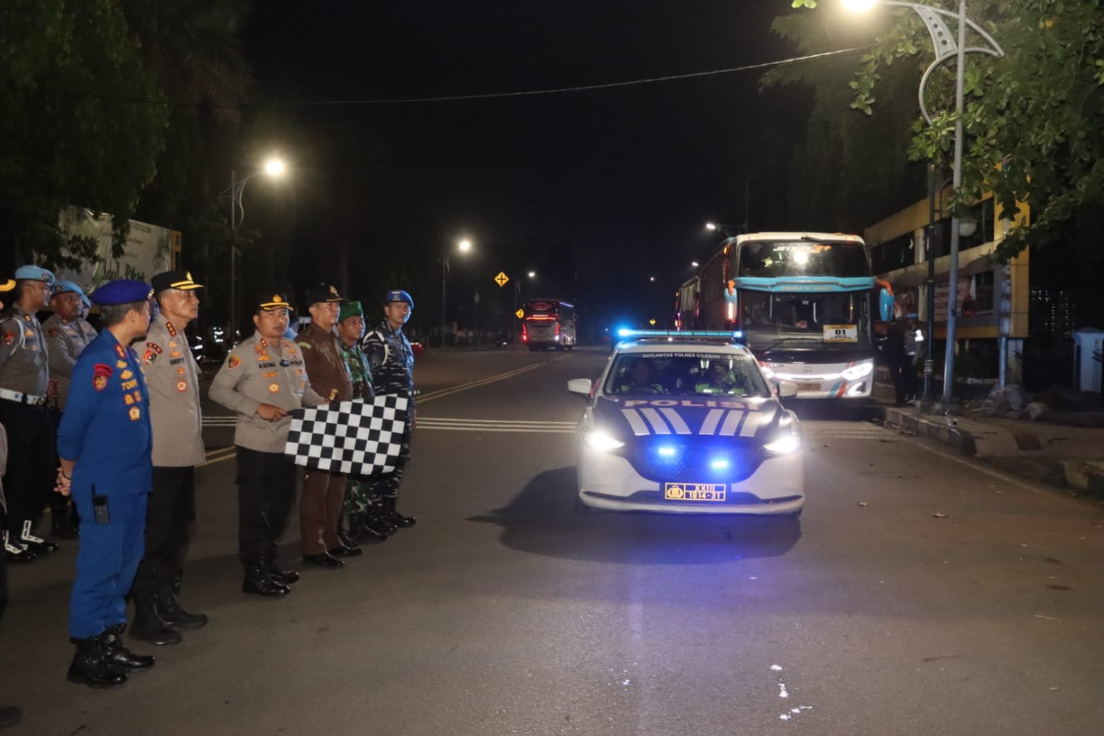 Kapolres Cilegon dan Unsur Forkopimda Lepas 13 Armada&hellip;