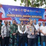 Polda Jabar Perkuat Ketahanan Pangan Lewat Panen Jagung Serentak 230 Hektar