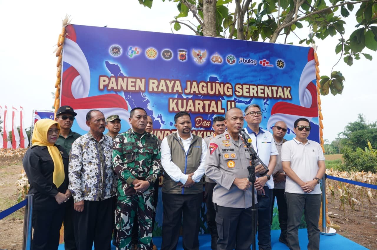 Polda Jabar Perkuat Ketahanan Pangan Lewat Panen Jagung&hellip;
