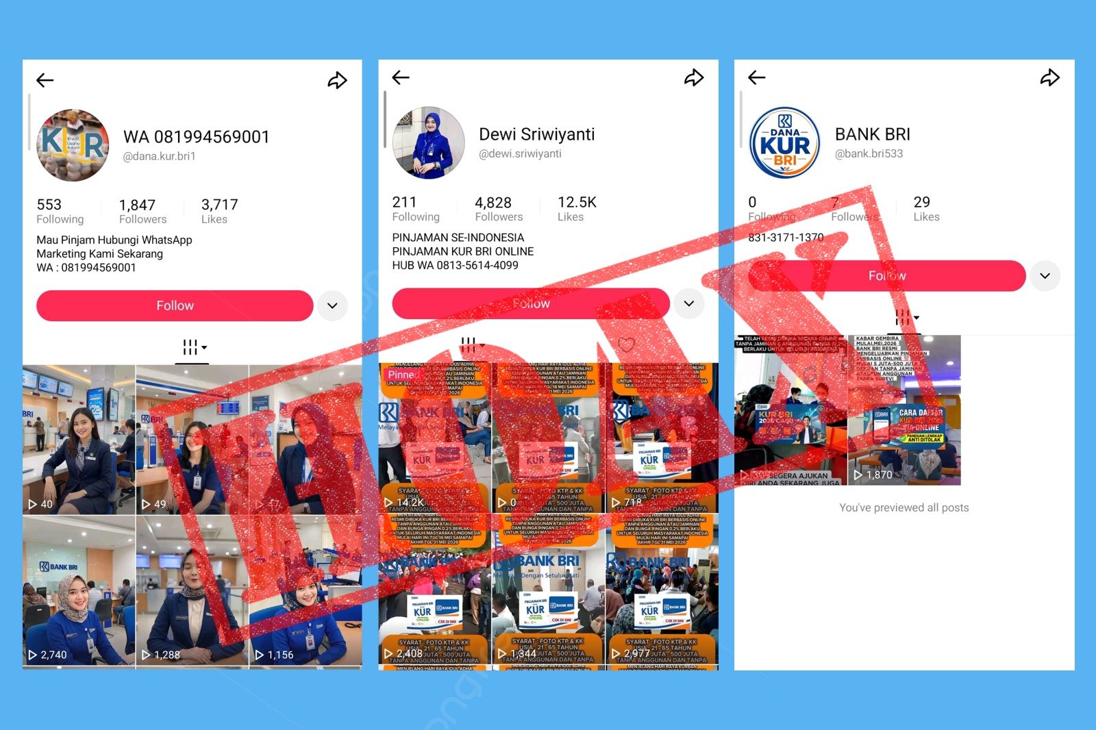 Awas Penipuan! BRI Tegaskan Pengajuan KUR Tidak Pernah…