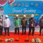 Kemenag Banten Bersama Polres Serang dan Pemkab Serang Bangun Ruang Kelas Baru di Ponpes Carenang