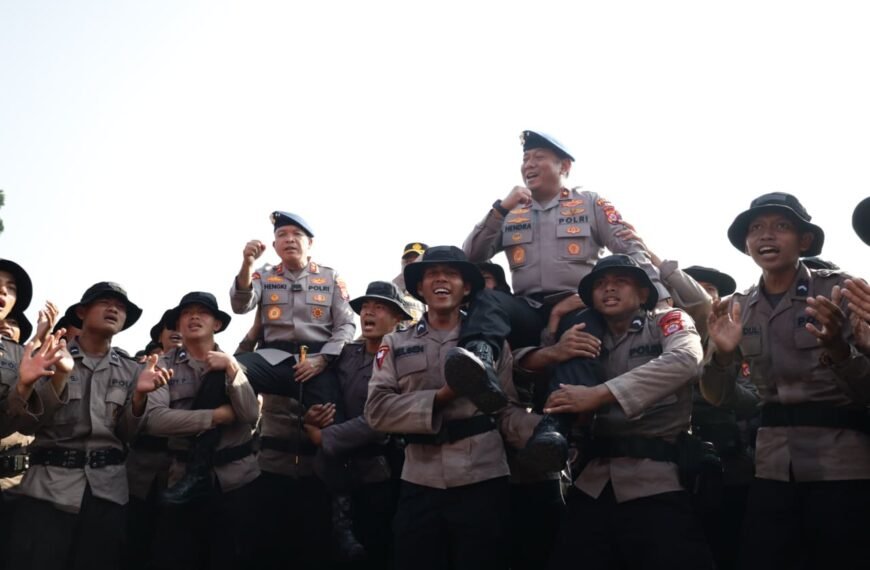 Kapolda Banten Sambut 460 Bintara Remaja Brimob