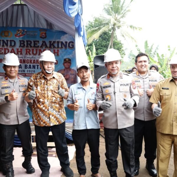 Sinergi Polda Banten dan PT IKPP Bedah Rumah&hellip;