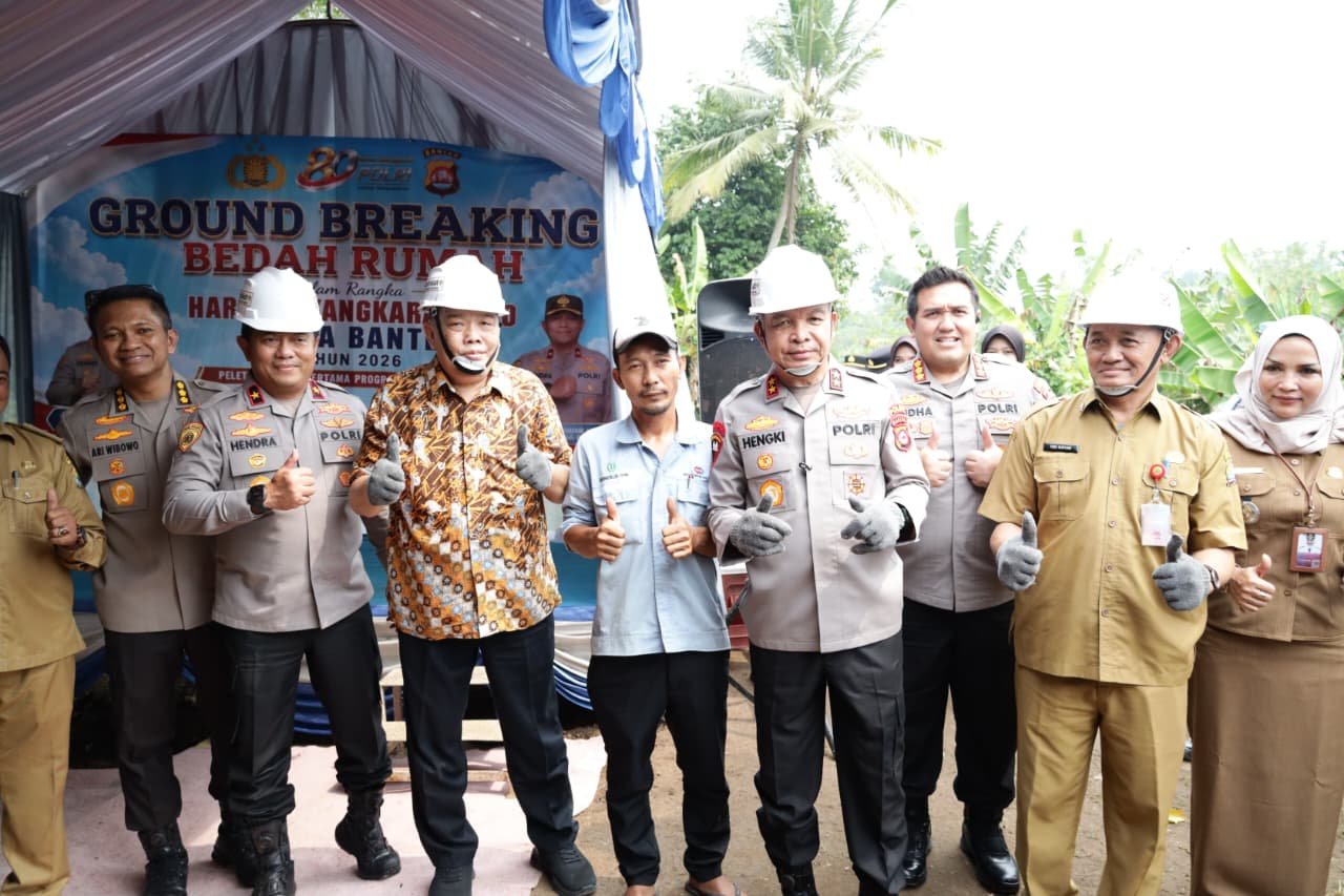 Sinergi Polda Banten dan PT IKPP Bedah Rumah…
