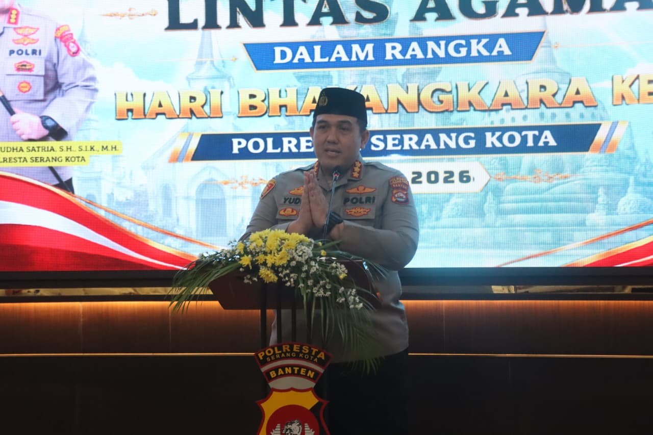HUT Bhayangkara ke-80, Polresta Serang Kota Gelar Doa&hellip;