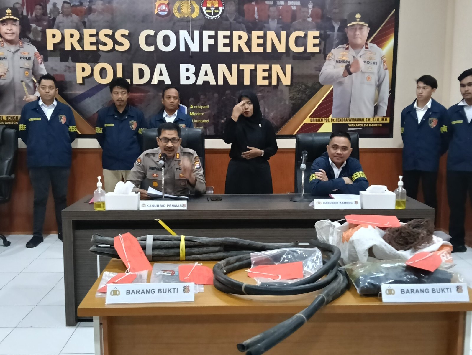 Komplotan Pencuri Kabel Sinyal Kereta Dibongkar, Polda Banten&hellip;