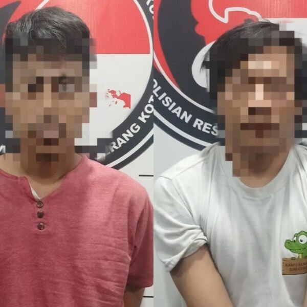 Masih Teler Saat Digerebek, Dua Pengedar Sabu…