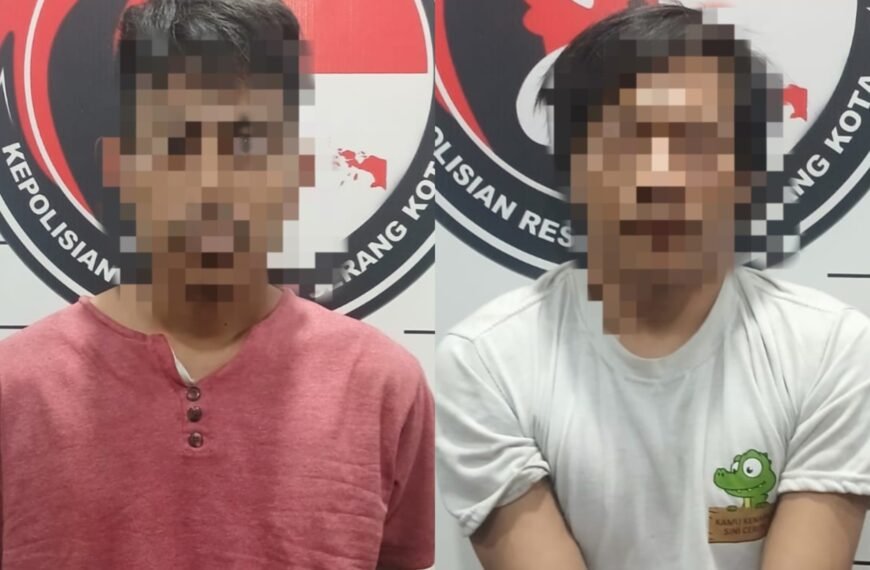 Masih Teler Saat Digerebek, Dua Pengedar Sabu…