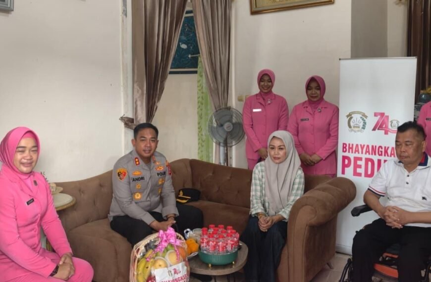 Sambut HUT Bhayangkara ke-80, Kapolres Serang Anjangsana…
