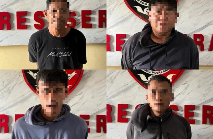 Sempat Kabur, 4 Pelaku Spesialis&hellip;
