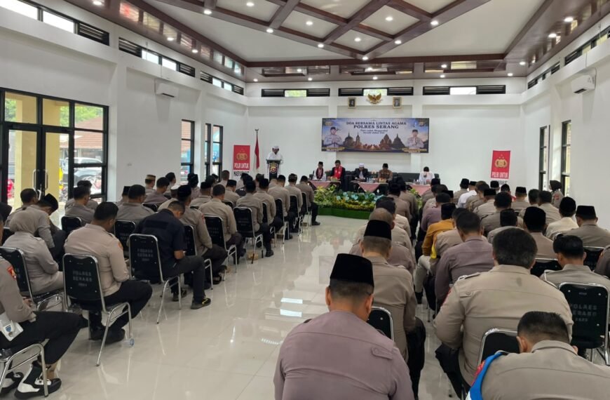 Polres Serang Gelar Doa Bersama&hellip;