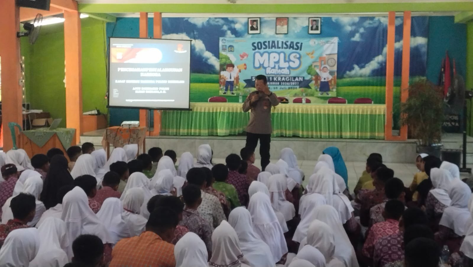Kapolsek Kragilan Berikan Edukasi Bahaya Narkoba kepada Siswa&hellip;