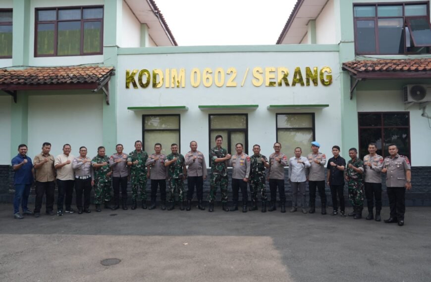 Silaturahmi ke Kodim 0602, Kapolres&hellip;