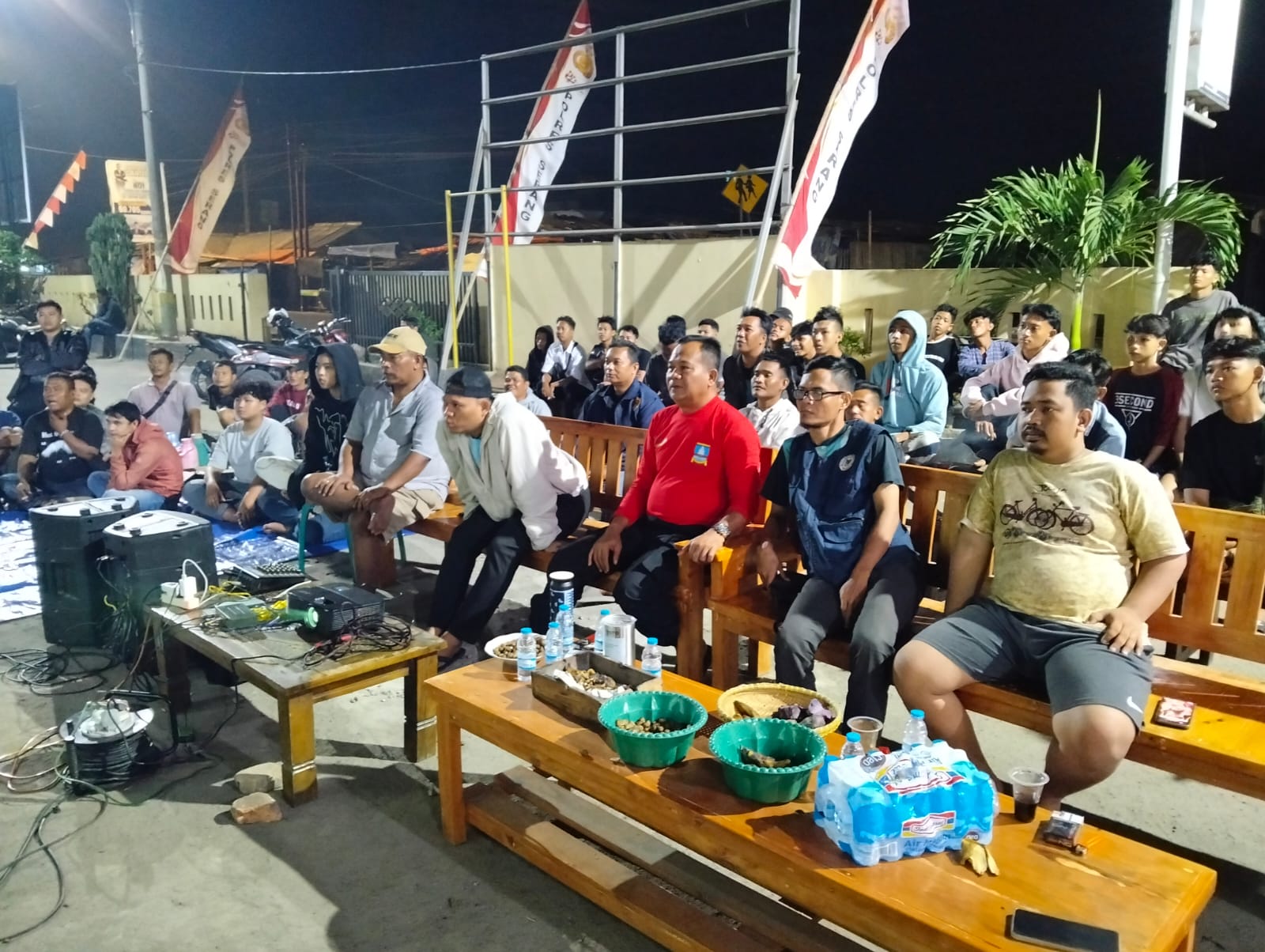 Polsek Pontang Gelar Nobar Semifinal Piala Dunia Bersama&hellip;