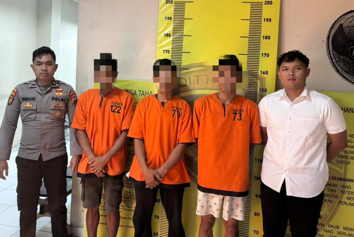Tim Jatanras Polda Banten Tangkap Dua Buronan Curanmor…