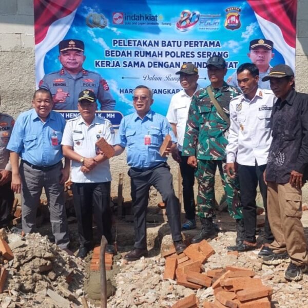 Kapolres Serang Gandeng PT IKPP Bedah Rumah Buruh&hellip;