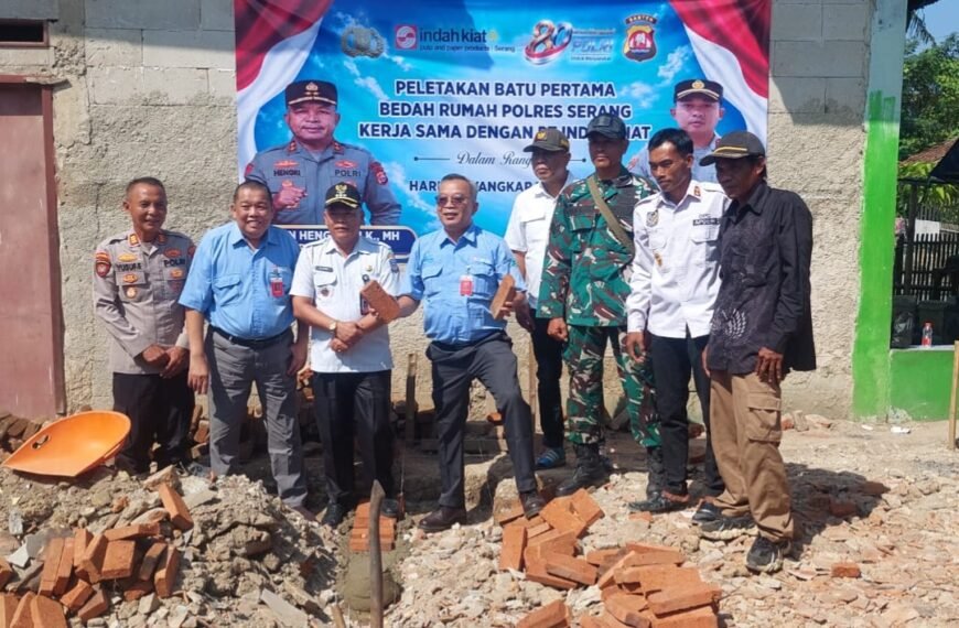 Kapolres Serang Gandeng PT IKPP Bedah Rumah&hellip;