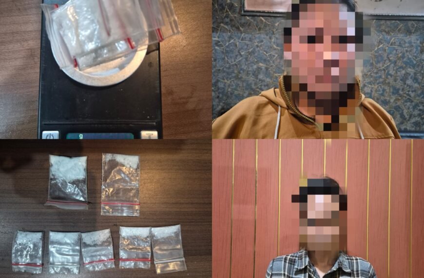Pengedar Sabu Digerebek Saat Berduaan…