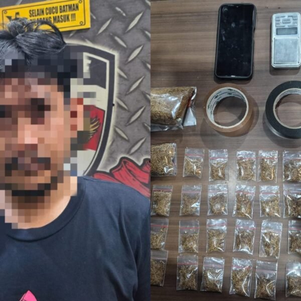 Satresnarkoba Polres Serang Gagalkan Peredaran Tembakau Sintetis&hellip;