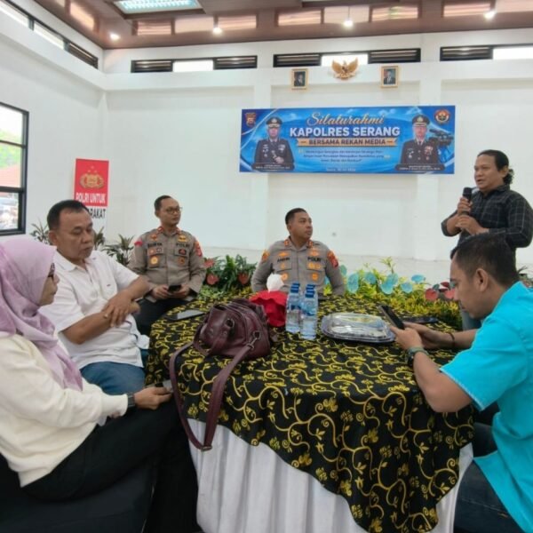Sinergi Polri dan Media, Kapolres Serang Terima Beragam&hellip;