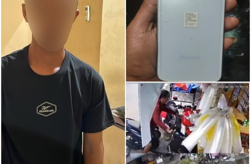 Aksi Terekam CCTV, Pelaku Pencurian&hellip;