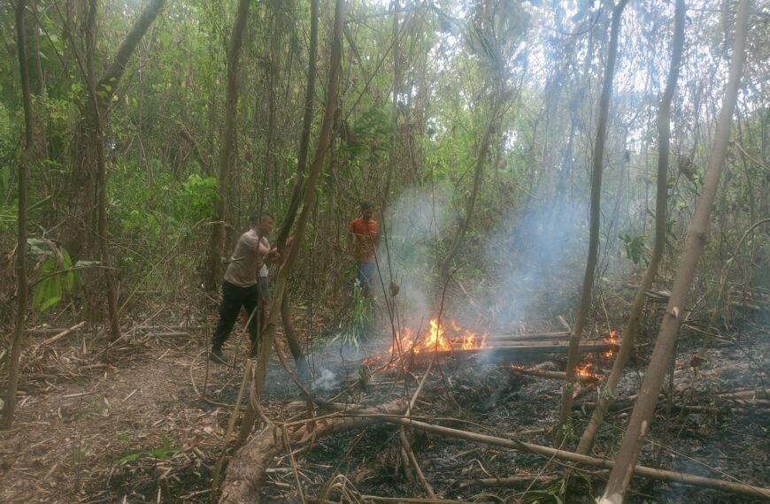 Gerak Cepat Polisi, Kebakaran Lahan&hellip;