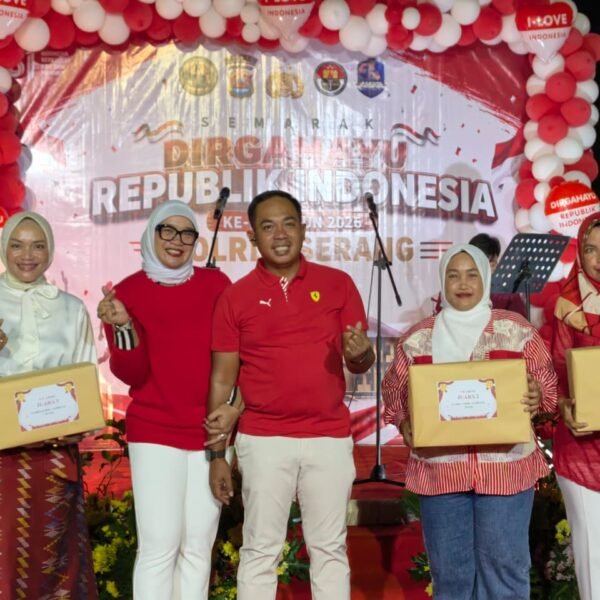 Malam Hiburan HUT RI ke-81, Kapolres Serang…