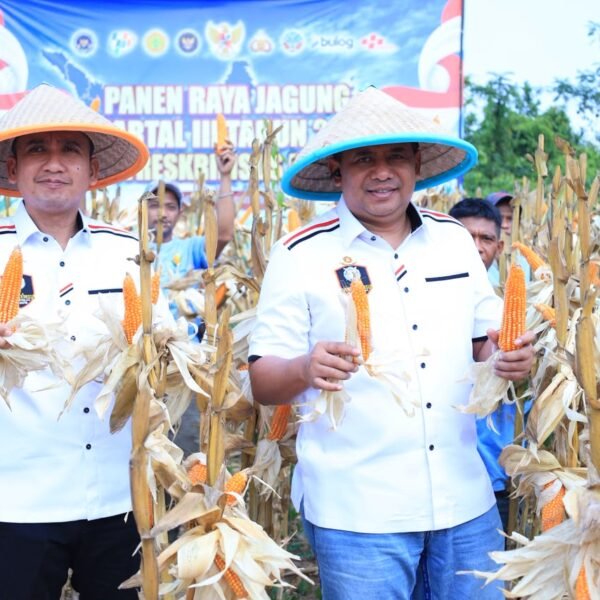 Panen 20 Ton Jagung, Polda Banten Perkuat Dukungan&hellip;