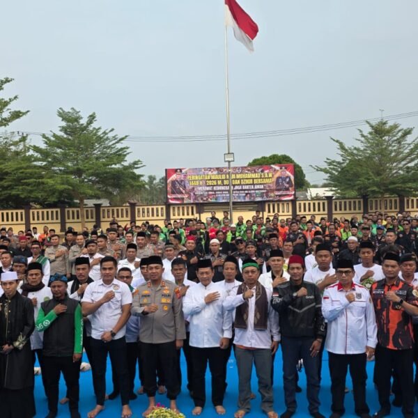 Maulid Nabi di Mapolres Serang, Kapolres Ajak…