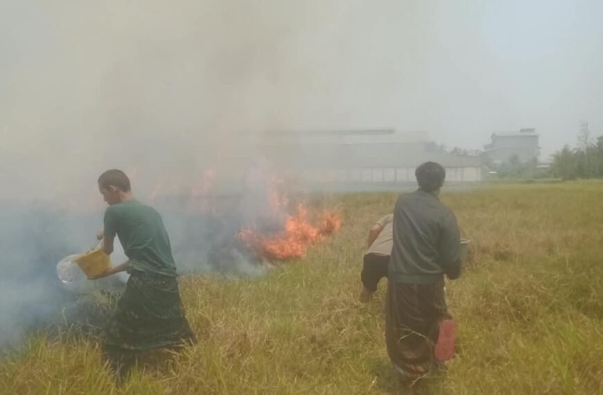 Gerak Cepat Polsek Kopo Padamkan Kebakaran Lahan…