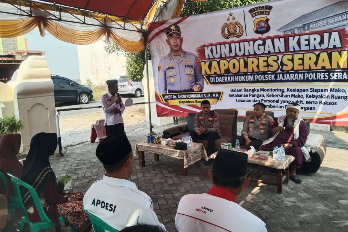18 Personel Amankan 9 Desa, Kapolres Serang…