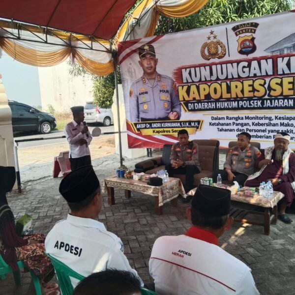 18 Personel Amankan 9 Desa, Kapolres Serang Puji&hellip;