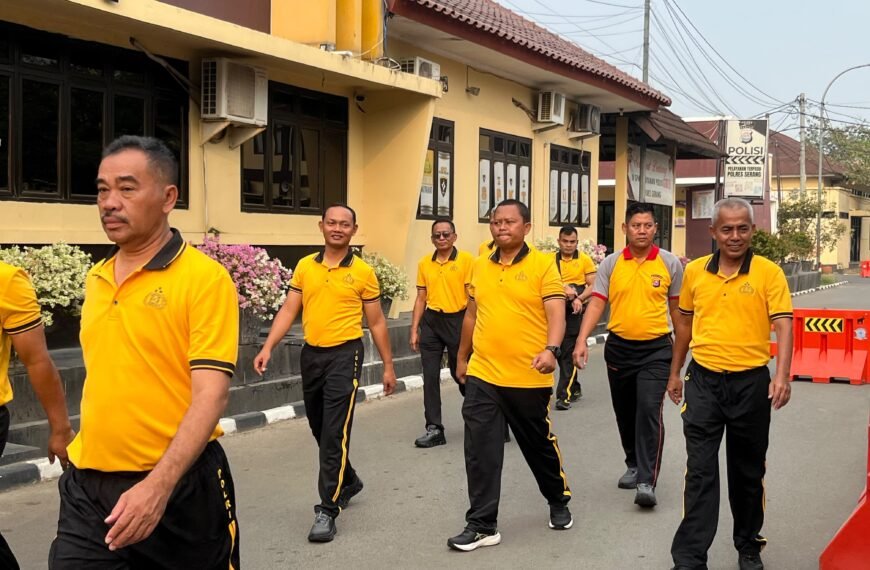 Polres Serang Gelar Jalan Santai,&hellip;