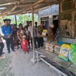 Polsek Jawilan Salurkan Sembako Door to Door, Wujud Kepedulian Polri kepada Warga
