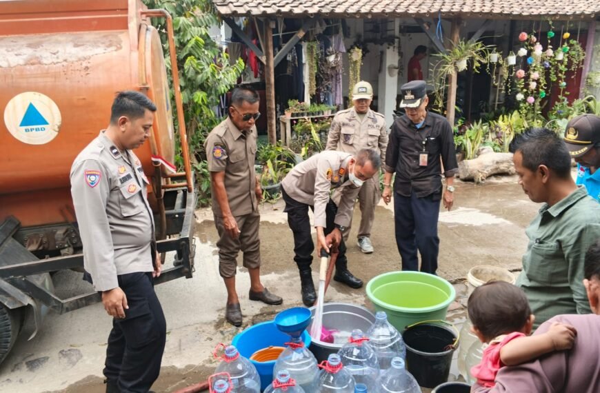 Polsek Pamarayan Salurkan 11.000 Liter…