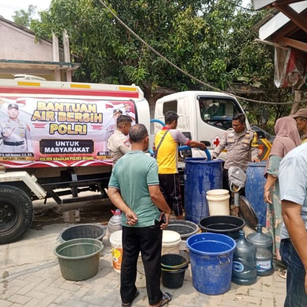 Polres Serang Bersama IKPP Salurkan 5.000 Liter&hellip;