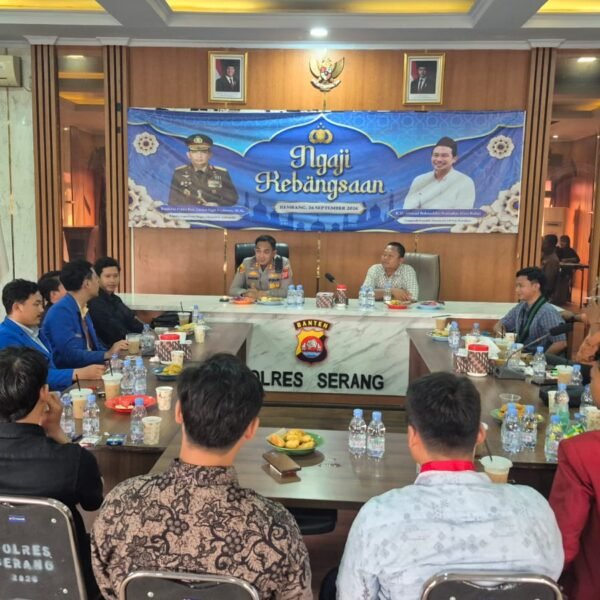 Kapolres Serang Buka Ruang Dialog, Mahasiswa Sampaikan…